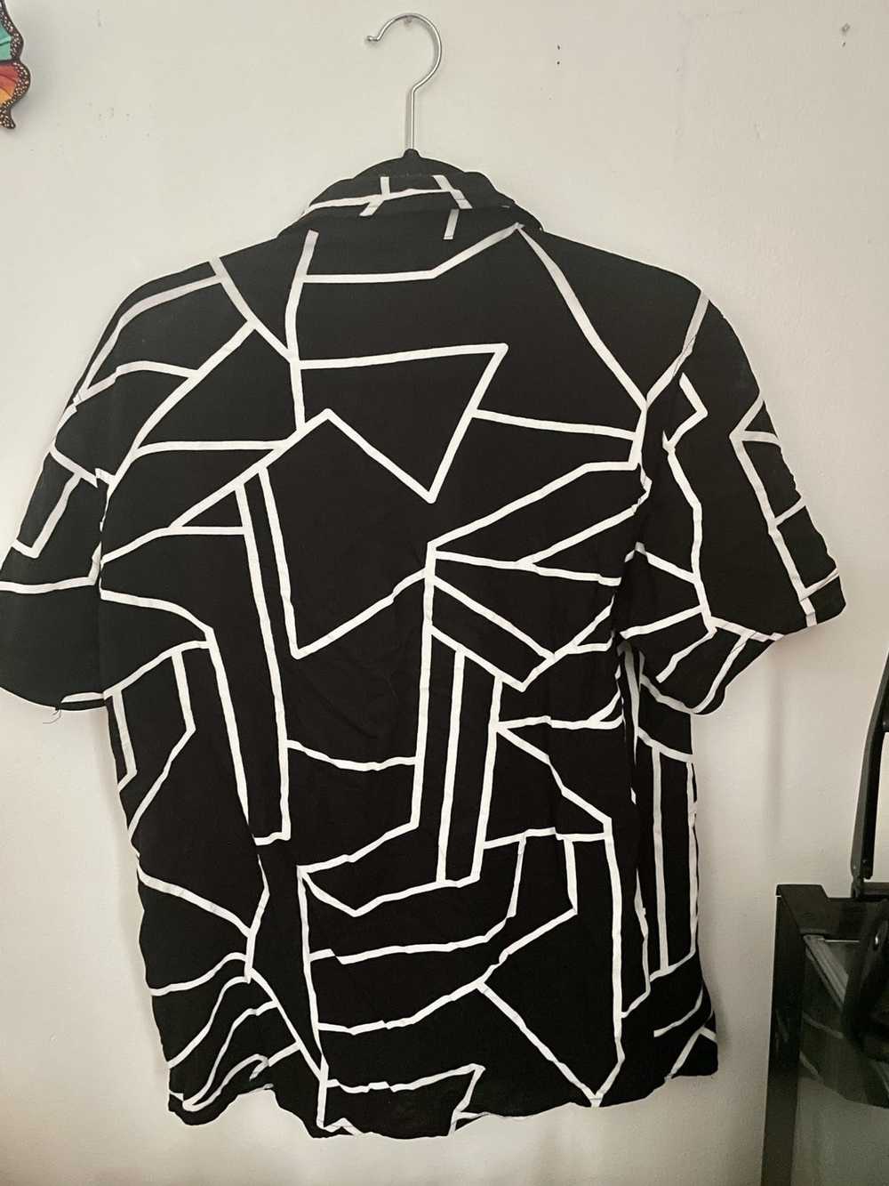 Vintage DeFacto Young Black Short Sleeve Shirt - image 3