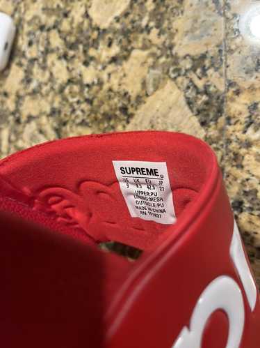 SUPREME SLIDES SANDALS Flip Flops S/S 14 Red $499.99 - PicClick