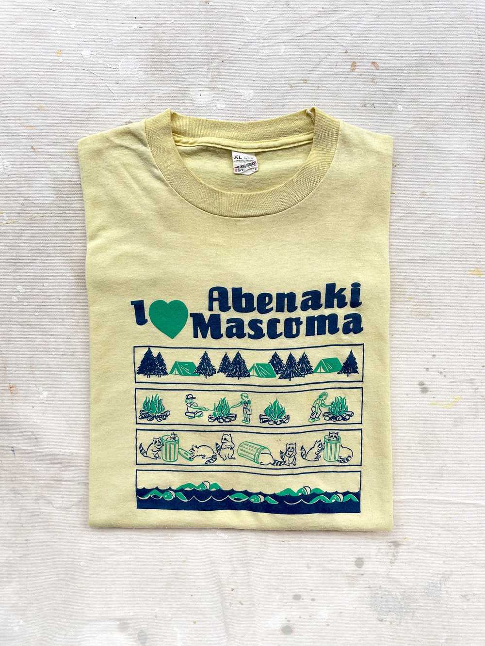 80's Abenaki Mascoma T-Shirt—[L] - image 1