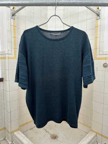1980s Issey Miyake Knitted Tee - Size M