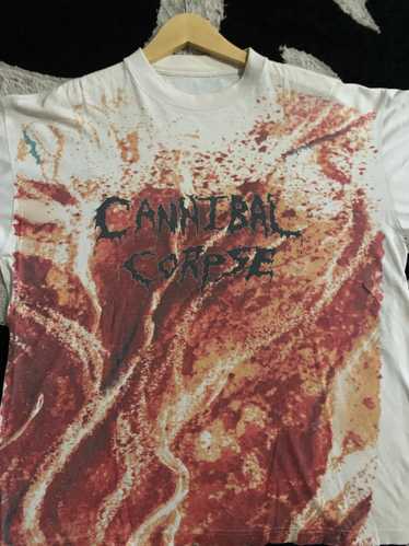 Vintage 90s Cannibal Corpse Bleeding All Over Prin