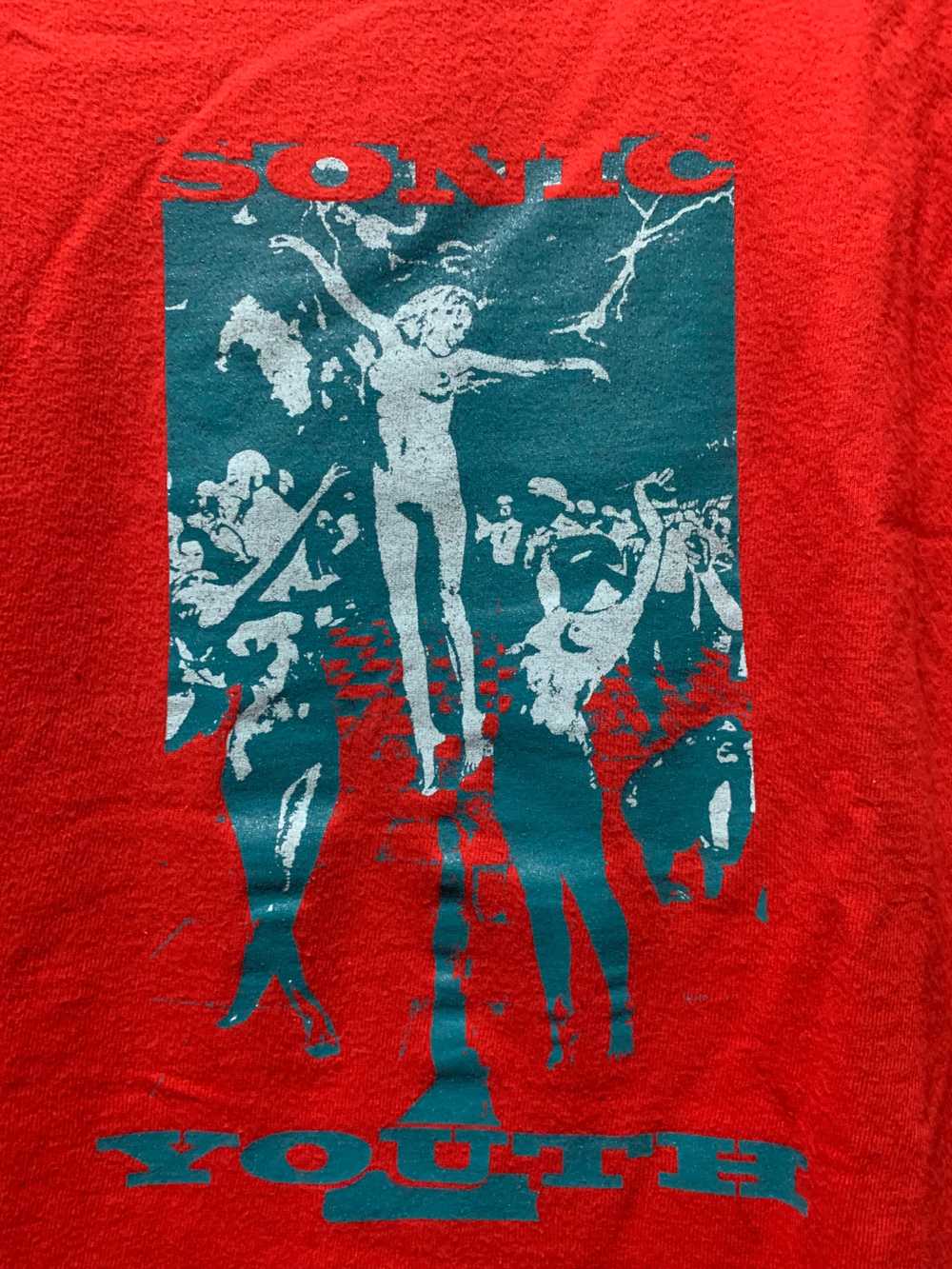 Vintage Sonic Youth Shirt Double side - image 4