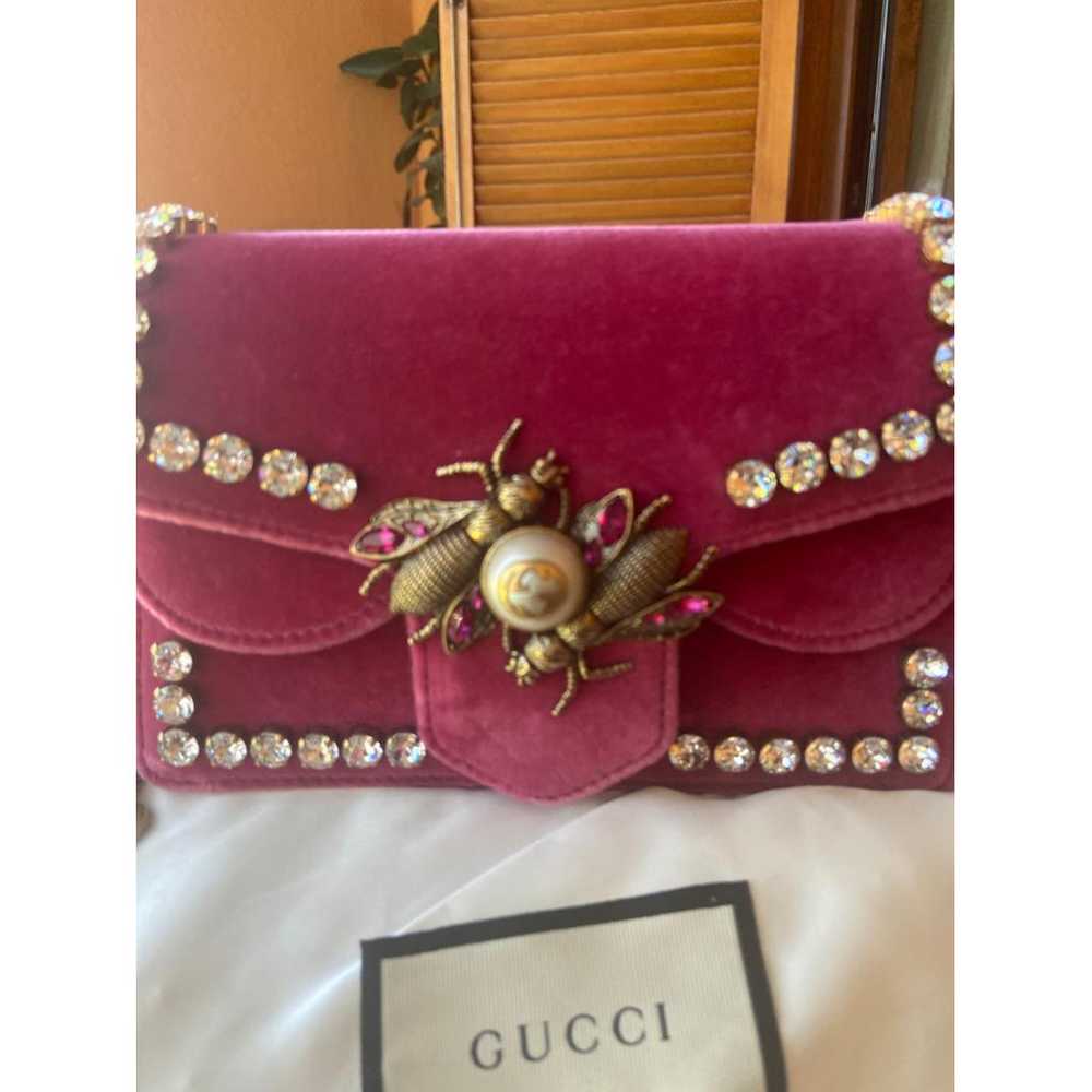 Gucci Velvet clutch bag - image 2