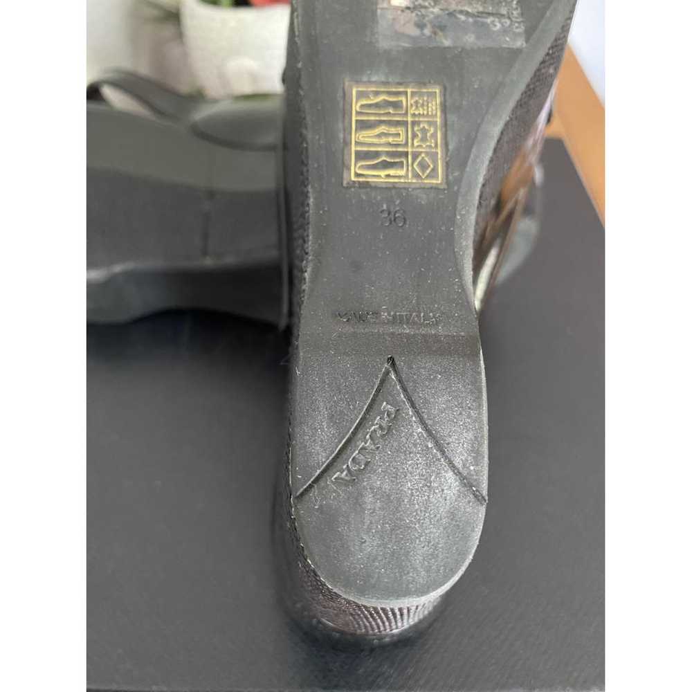 Prada Vegan leather heels - image 5