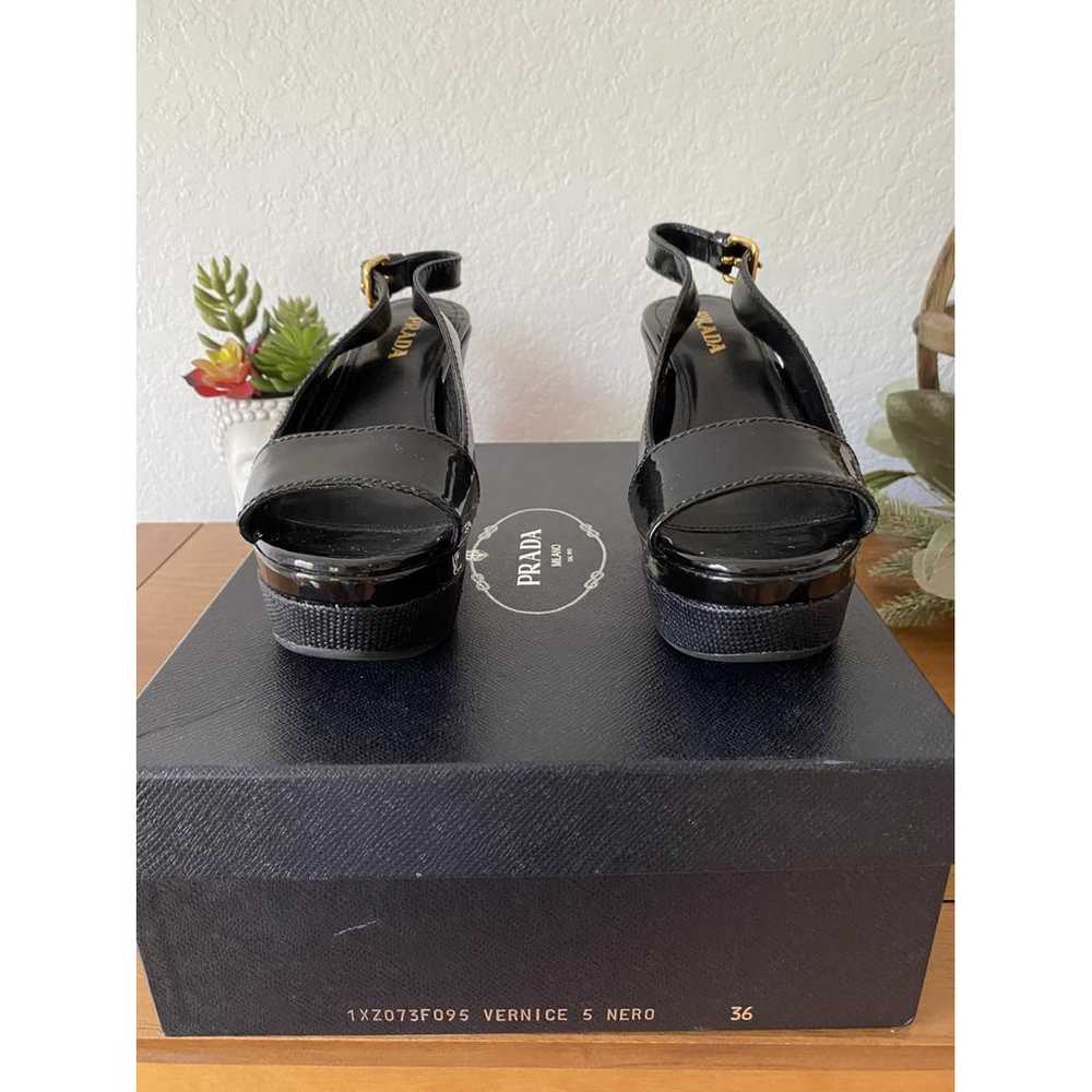 Prada Vegan leather heels - image 7