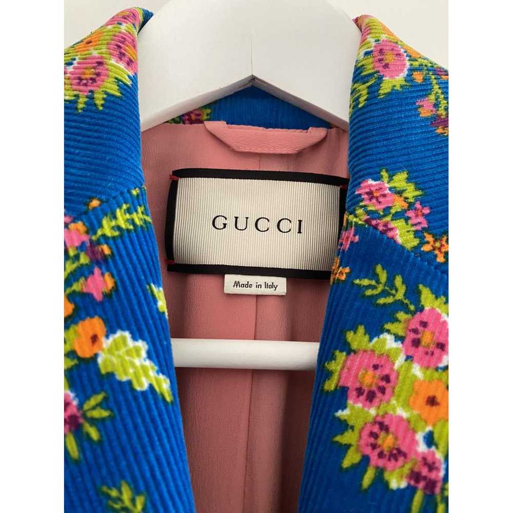 Gucci Velvet suit jacket - image 3