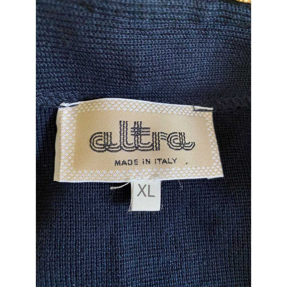 Vintage Altra Navy Blue Cardigan with Gold Accents - image 9