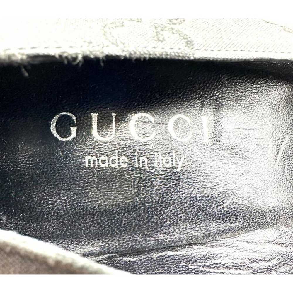 Gucci Double G cloth sandals - image 8