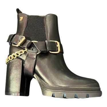 Gioseppo Leather biker boots
