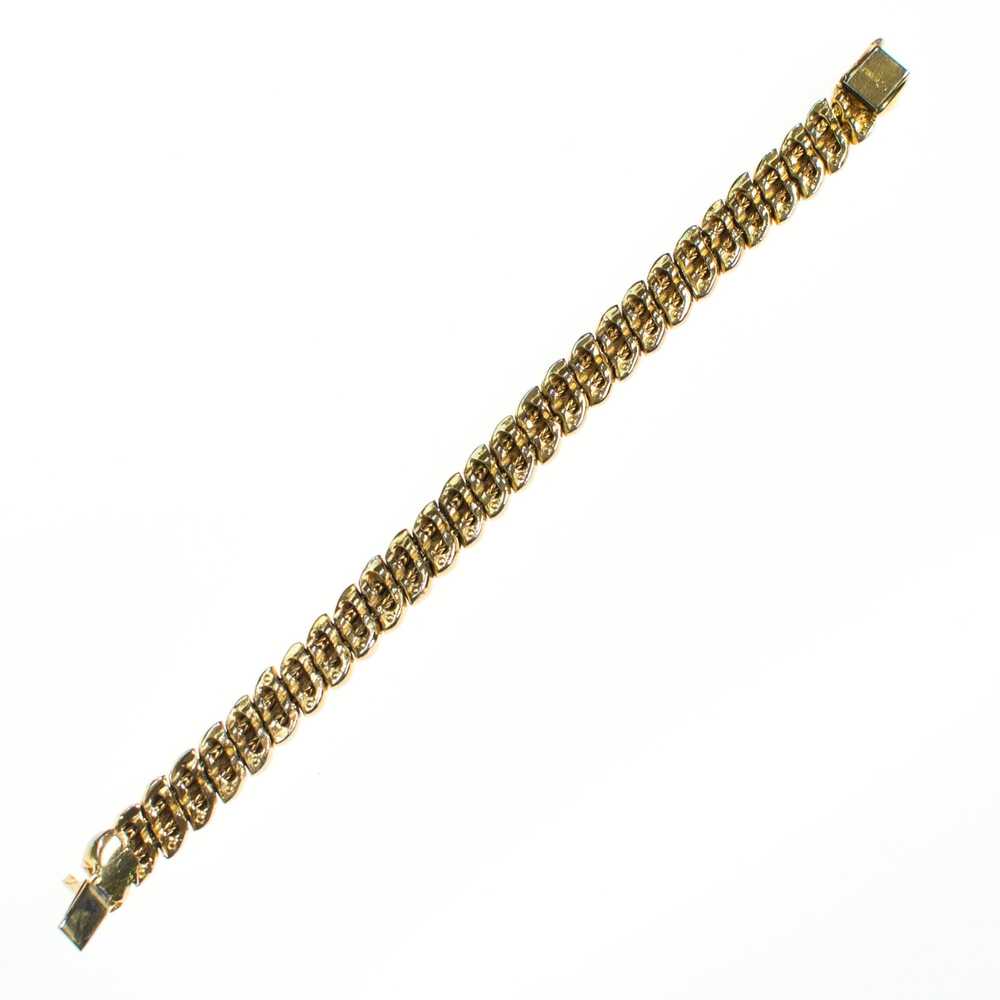Ciner Gold Roller Bracelet - image 5