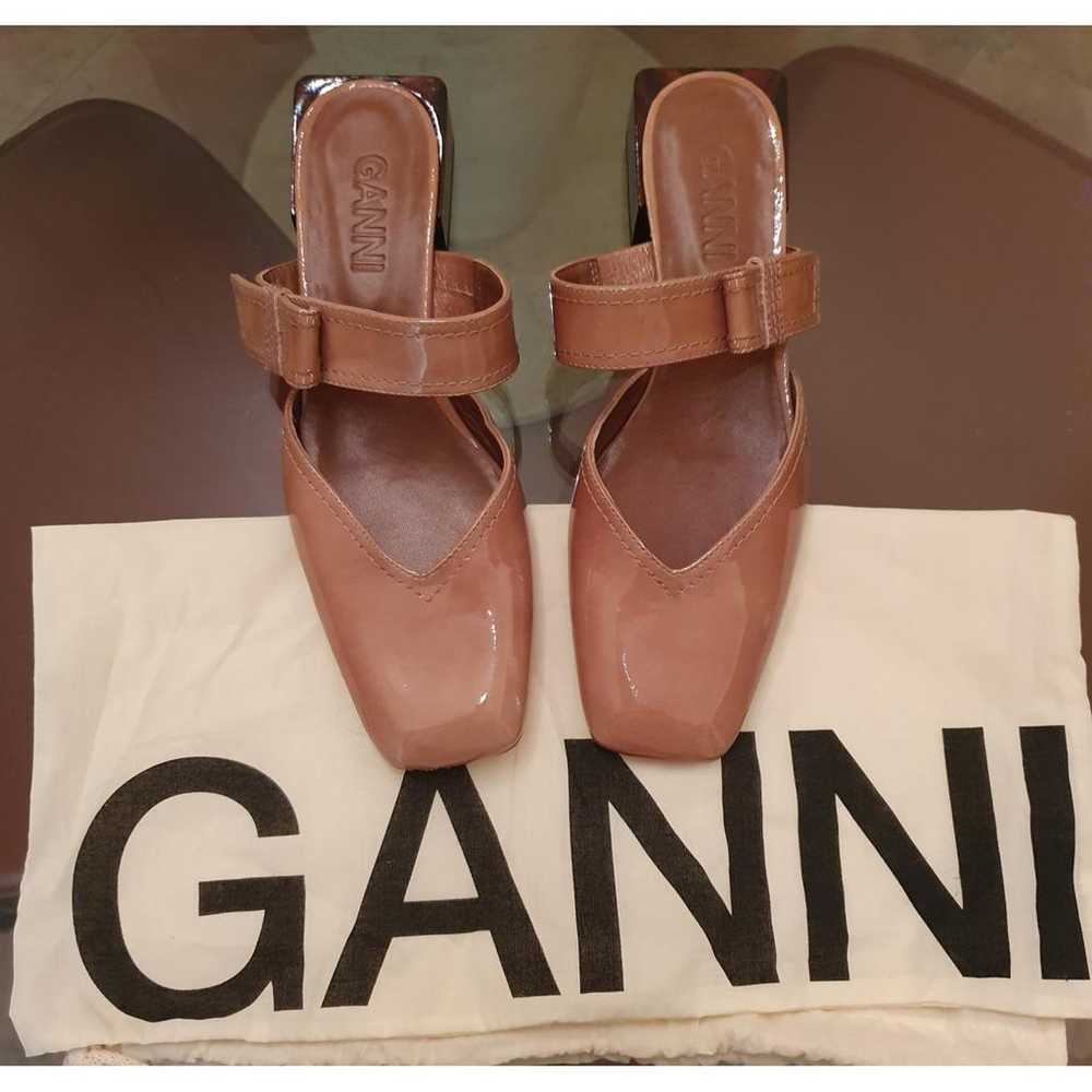 Ganni Leather mules & clogs - image 3