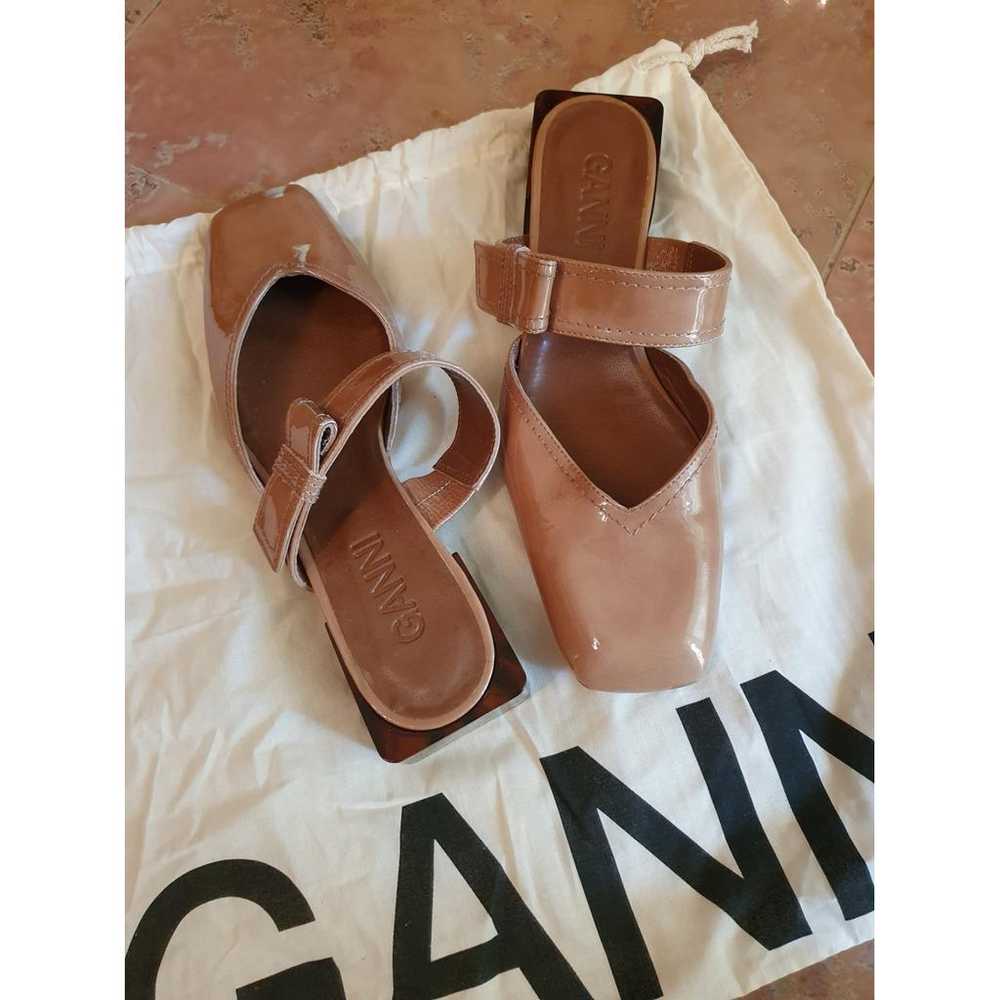 Ganni Leather mules & clogs - image 6