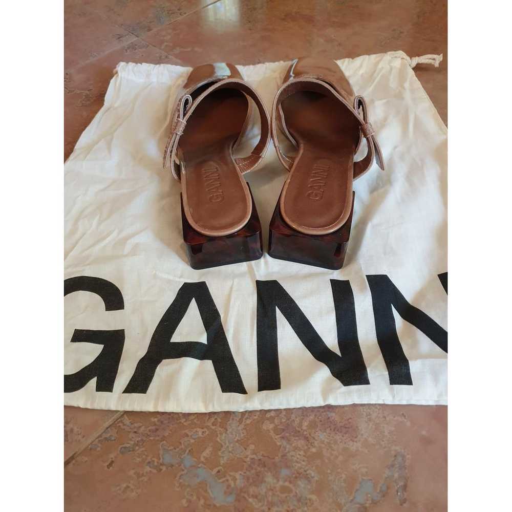 Ganni Leather mules & clogs - image 7