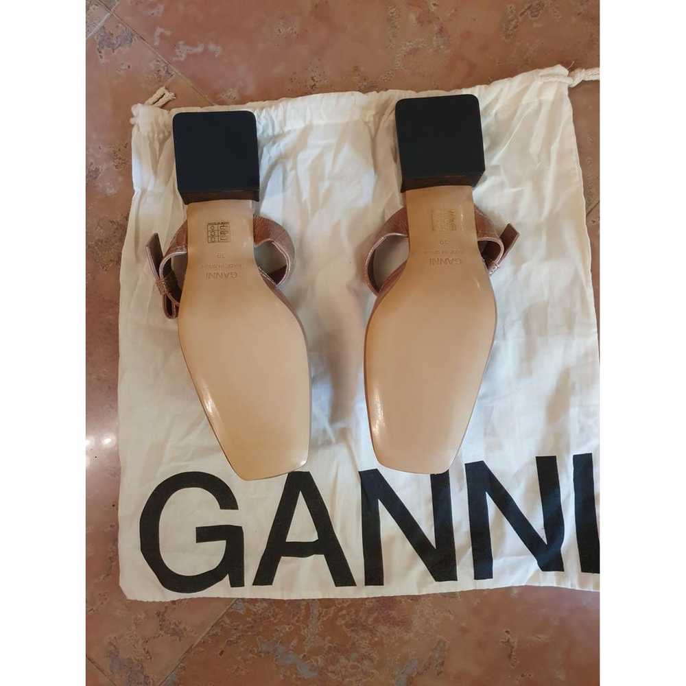Ganni Leather mules & clogs - image 9