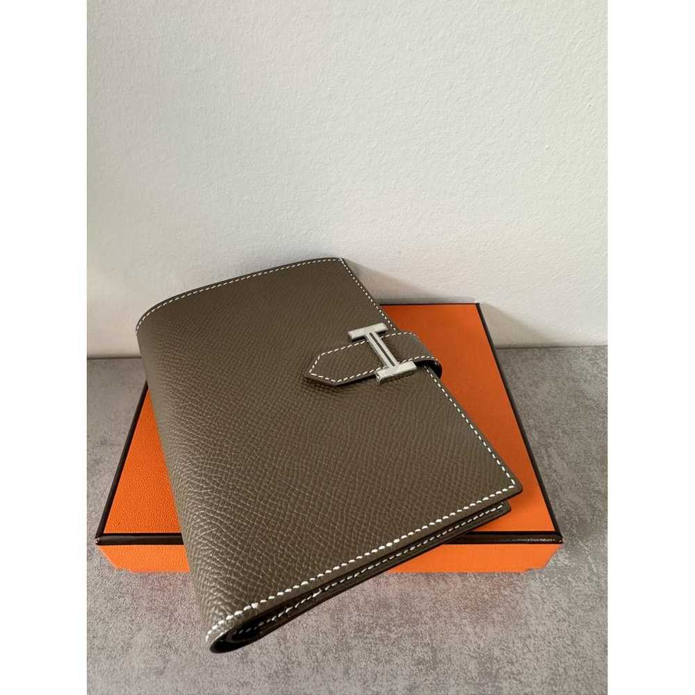 Hermès Béarn leather wallet - image 10