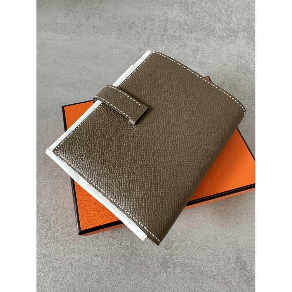 Hermès Béarn leather wallet - image 4