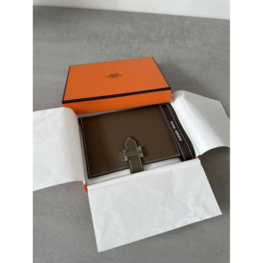 Hermès Béarn leather wallet - image 5