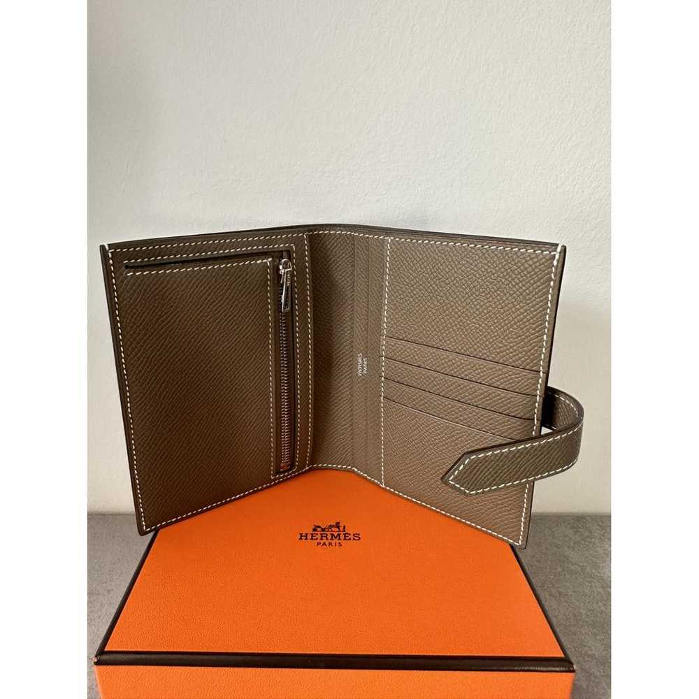 Hermès Béarn leather wallet - image 6