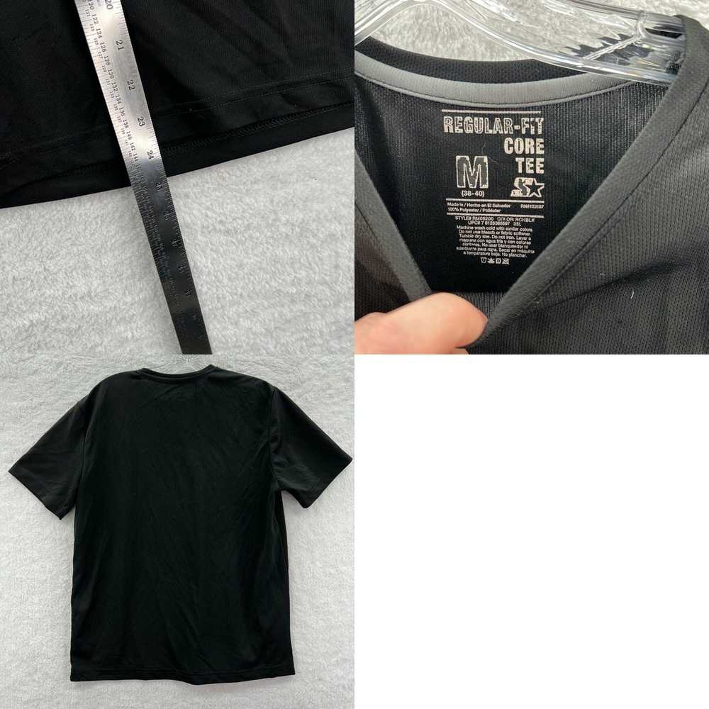 Starter Starter Shirt Mens Medium Black Short Sle… - image 4