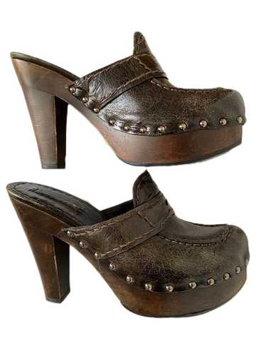 Prada Prada Penny Loafer Platform Heels