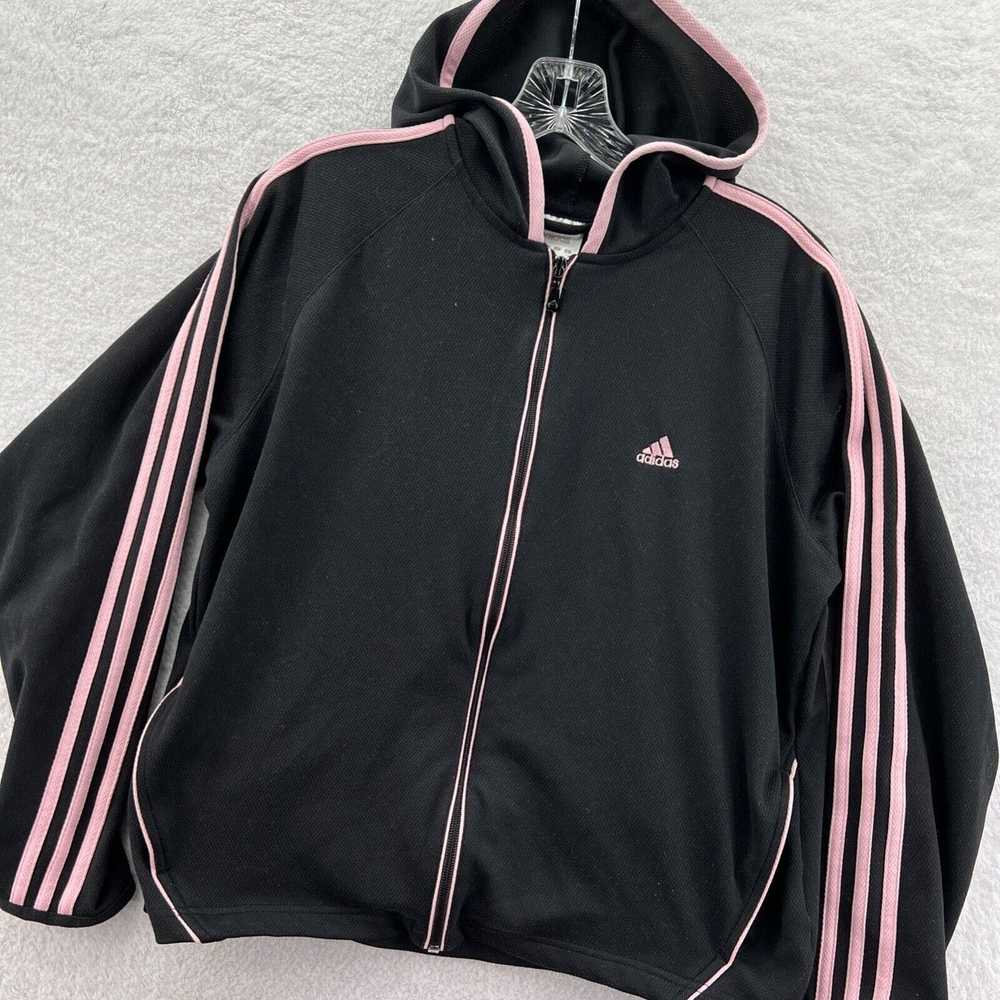 Adidas Adidas Jacket Womens Large Black Long Slee… - image 2