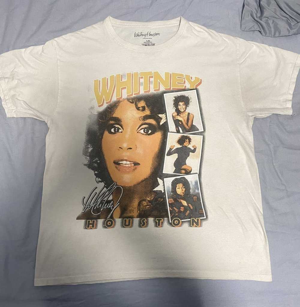 Vintage Whitney Houston vintage tee - image 1