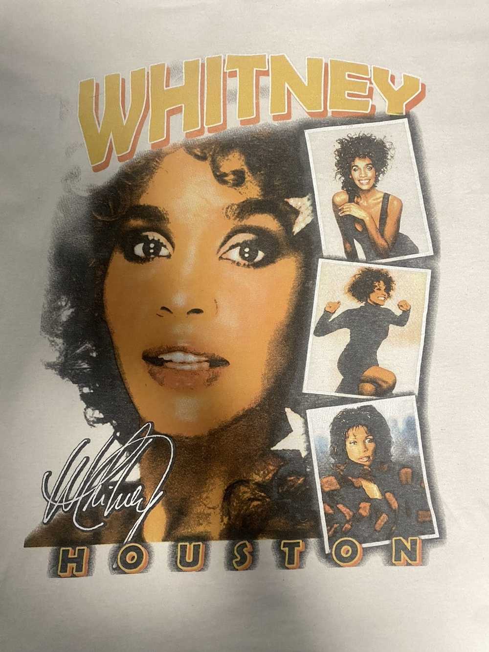 Vintage Whitney Houston vintage tee - image 3