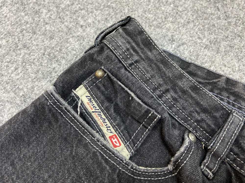 Diesel × Vintage Vintage Y2K Diesel Black Wash De… - image 4