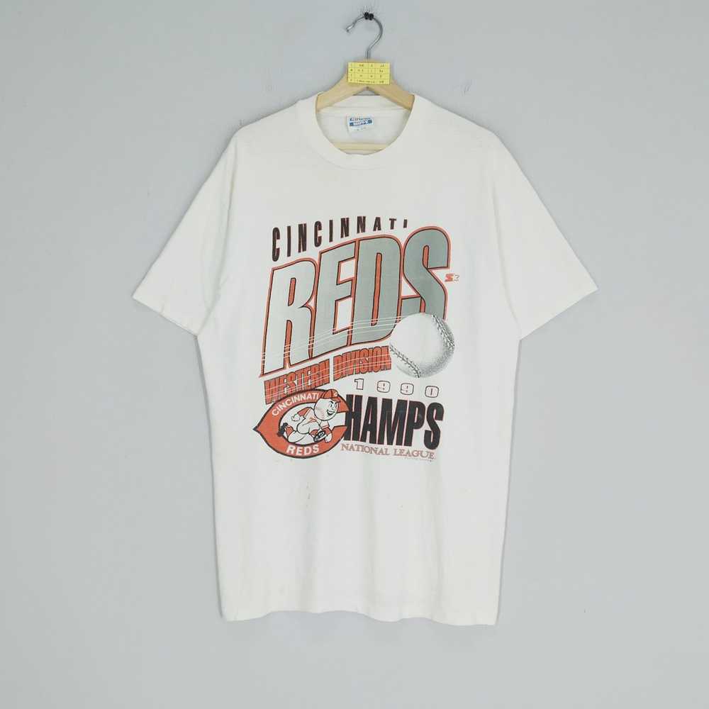 Hanes × MLB × Vintage Vintage 1990s Cincinnati Re… - image 1