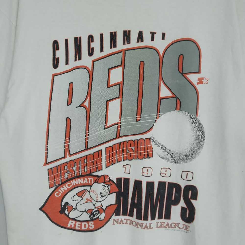 Hanes × MLB × Vintage Vintage 1990s Cincinnati Re… - image 5