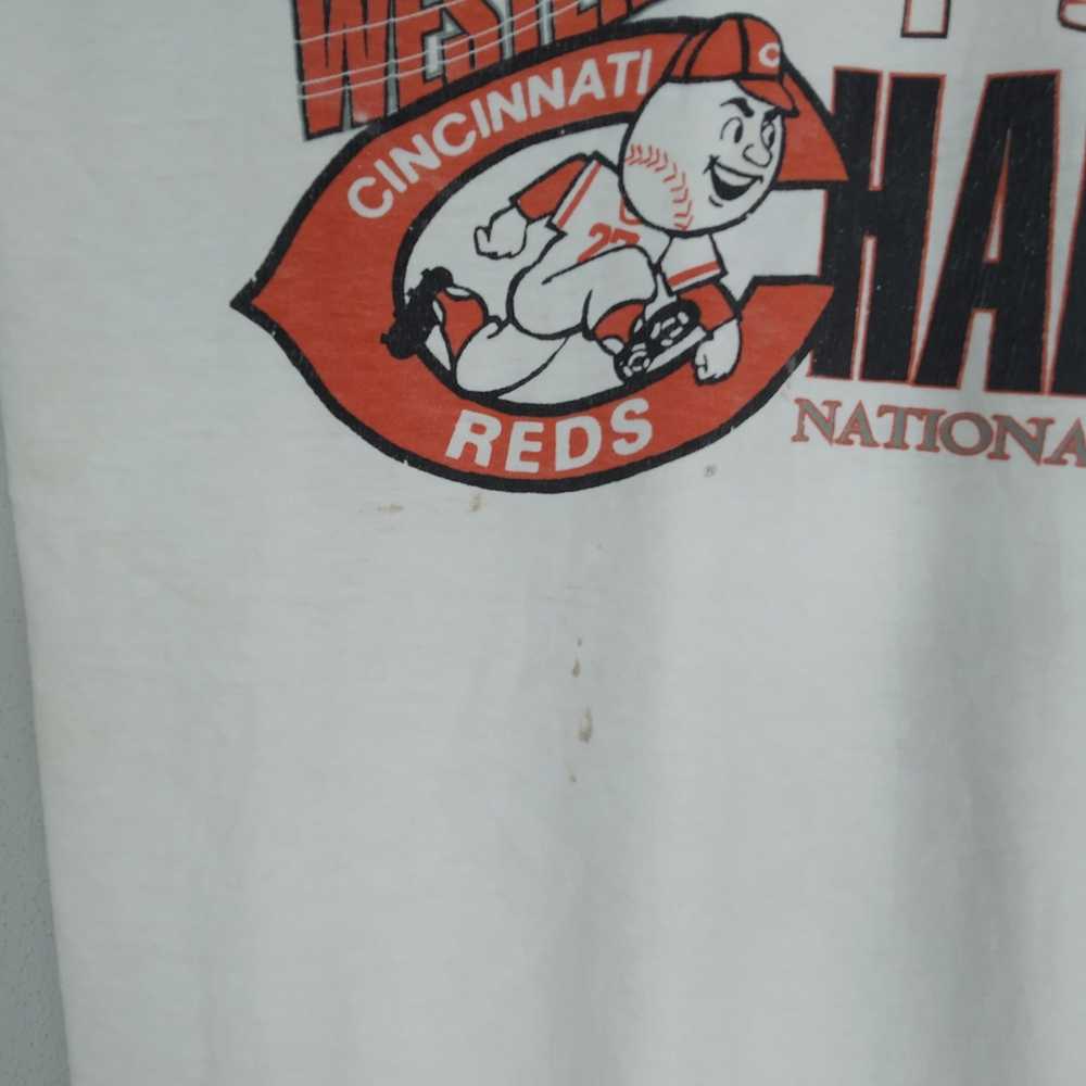 Hanes × MLB × Vintage Vintage 1990s Cincinnati Re… - image 7