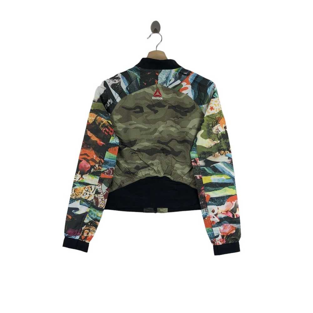 Reebok REEBOK Windbreaker Jacket Crop Top Camoufl… - image 3