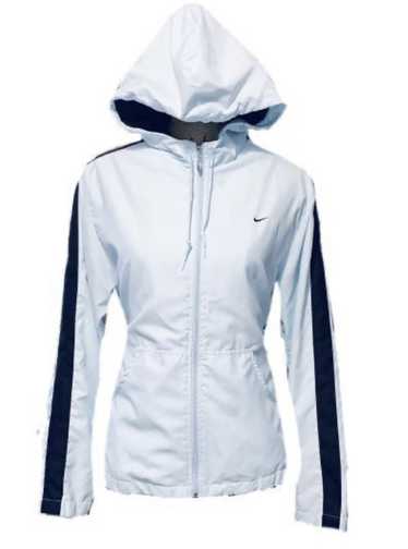 Nike Womens Nike blue windbreaker size L - image 1