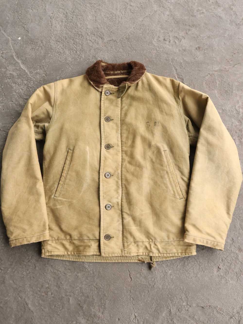 Military × Usn × Vintage Vtg WWII 40's Original U… - image 1