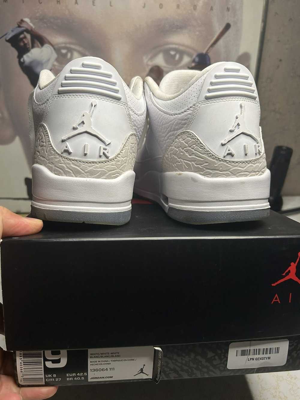 Jordan Brand Jordan 3 Retro pure white - image 6