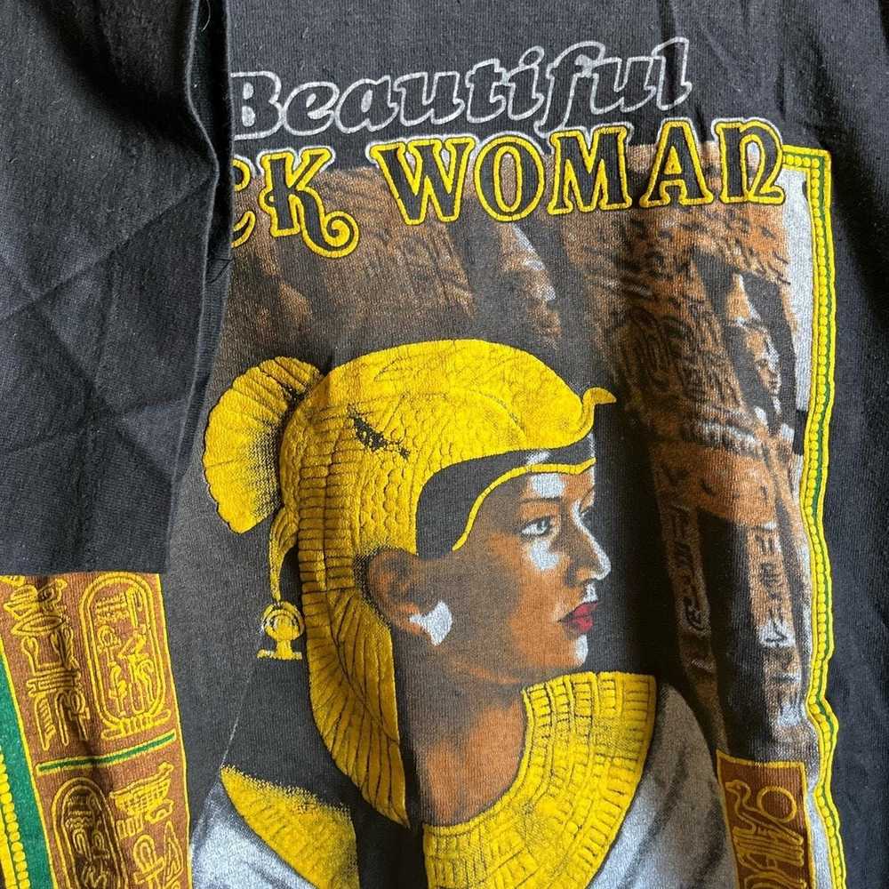 Streetwear × Vintage L 80s Nefertari Nubian Queen… - image 2