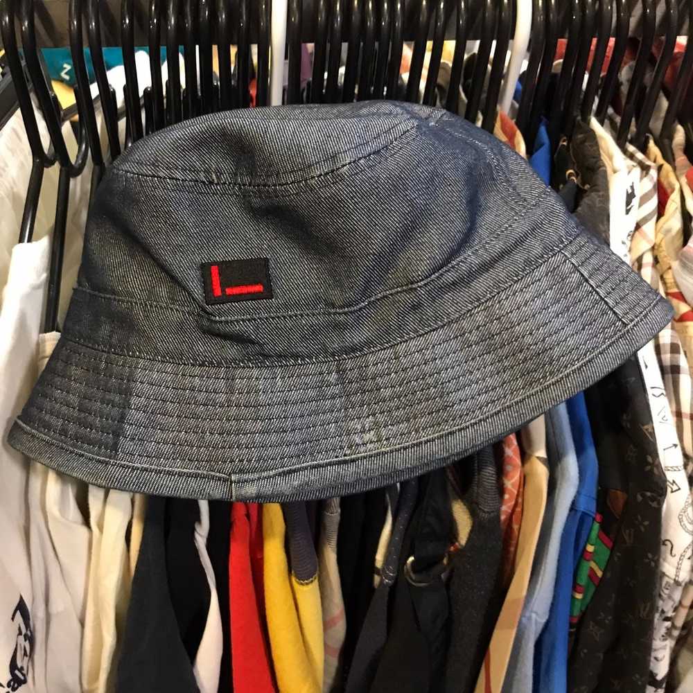 Fubu × Vintage FUBU Bucket Hat Embroidered Logo 0… - image 2