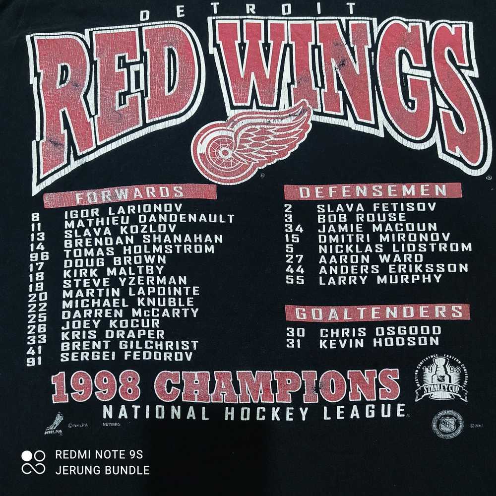 Lee × NHL × Vintage Vintage NHL Detroit Red Wings… - image 10