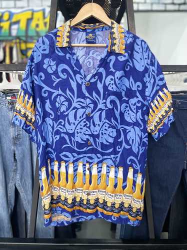 Corona × Hawaiian Shirt × Streetwear Vintage Coro… - image 1