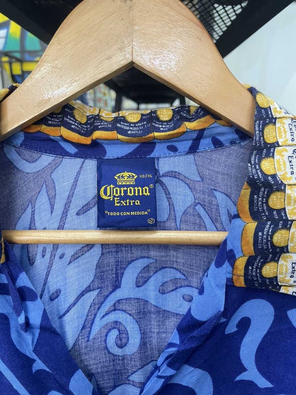 Corona × Hawaiian Shirt × Streetwear Vintage Coro… - image 5
