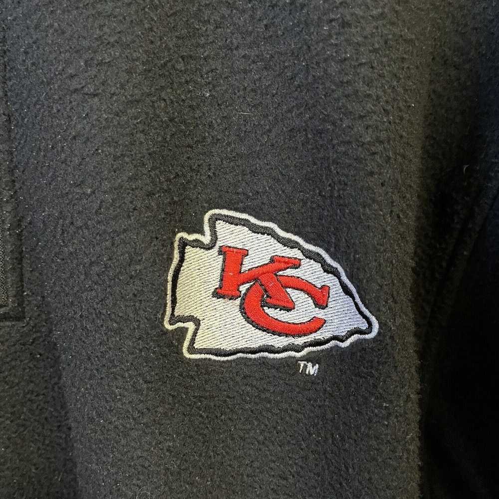 Vintage 90s Logo Athletic Color Splash Kansas City Chiefs Full Zip Jacket  Large