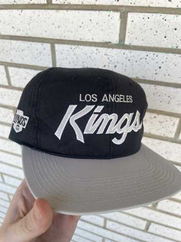 Mitchell & Ness NHL La Kings Vintage 2-Tone Corduroy - Dynasty Fitted 7 / Tan/Black / Dynasty Fitted