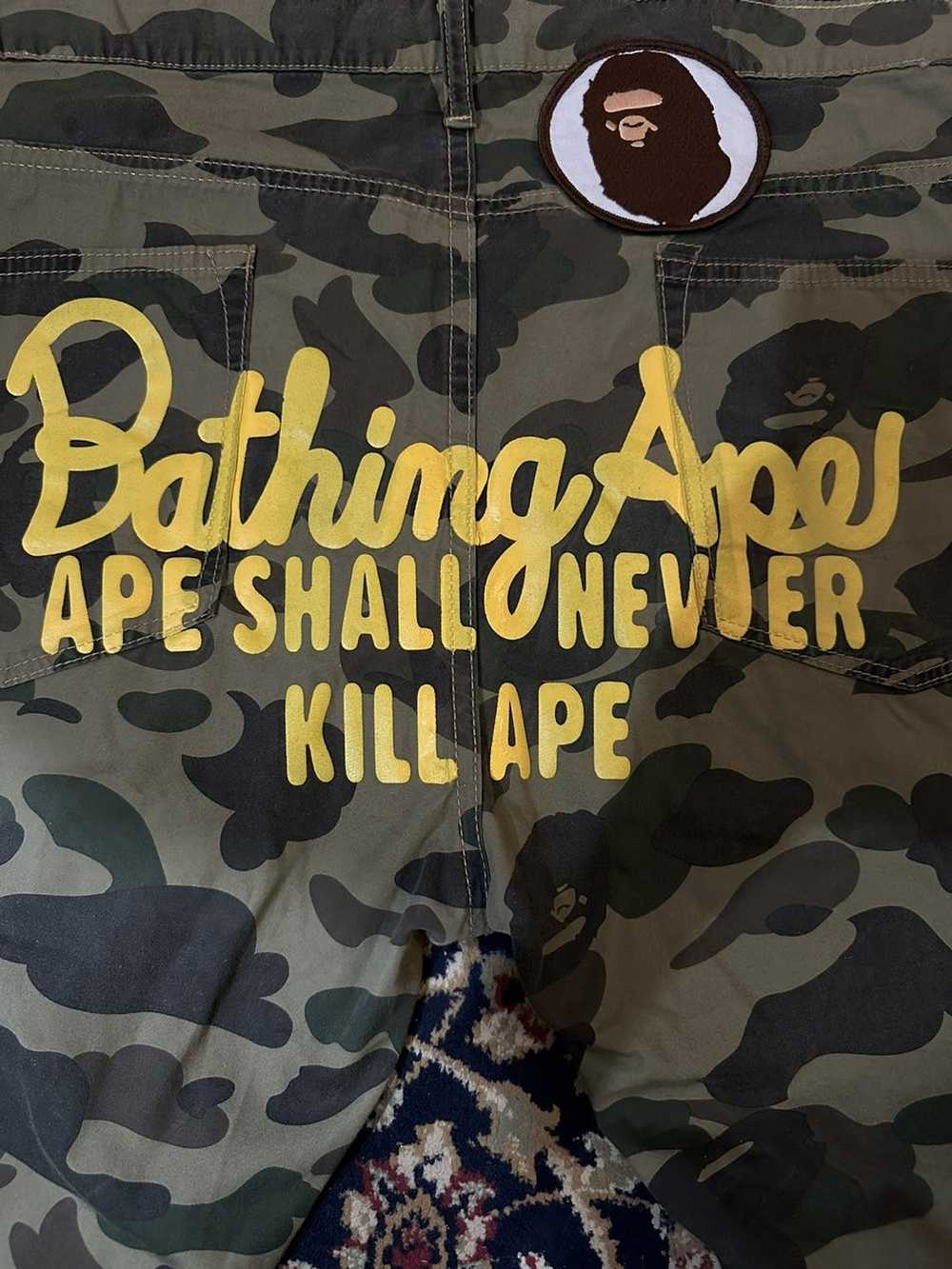 Bape 1st Camo Champion Logo Shorts - image 3