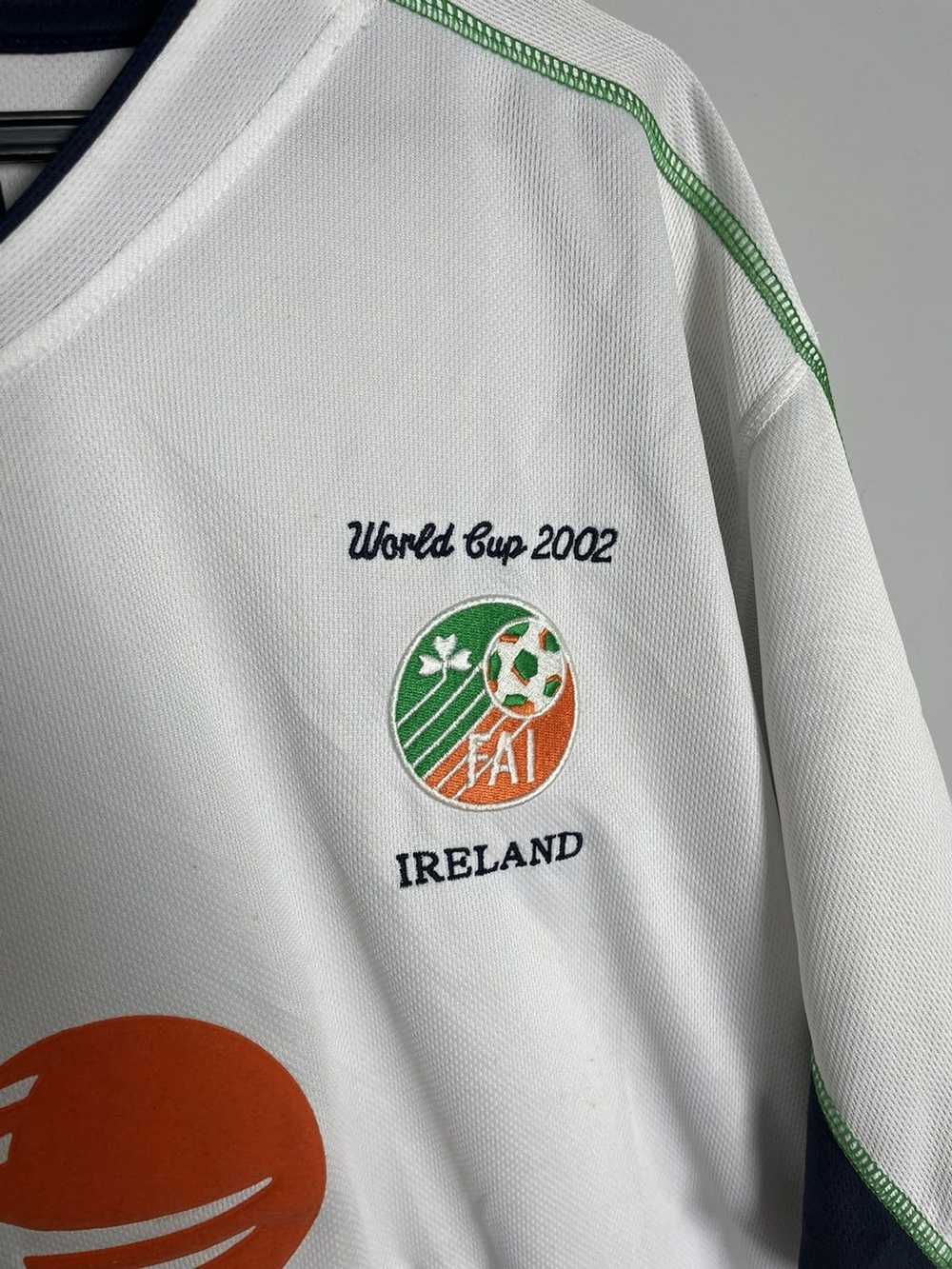 Soccer Jersey × Vintage Vintage ireland 2002 worl… - image 2