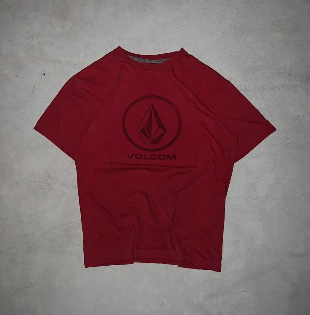 Volcom Volcom Logo Red Tee - image 1