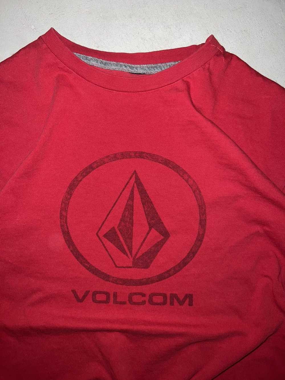 Volcom Volcom Logo Red Tee - image 2