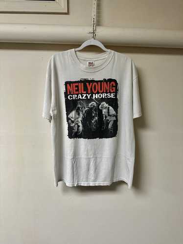 Band Tees × Tour Tee × Vintage 2001 Vintage Neil Y