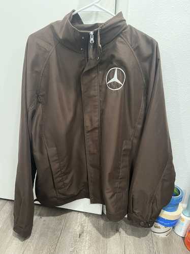 Mercedes Benz Mercedes Benz Brown zip-up jacket