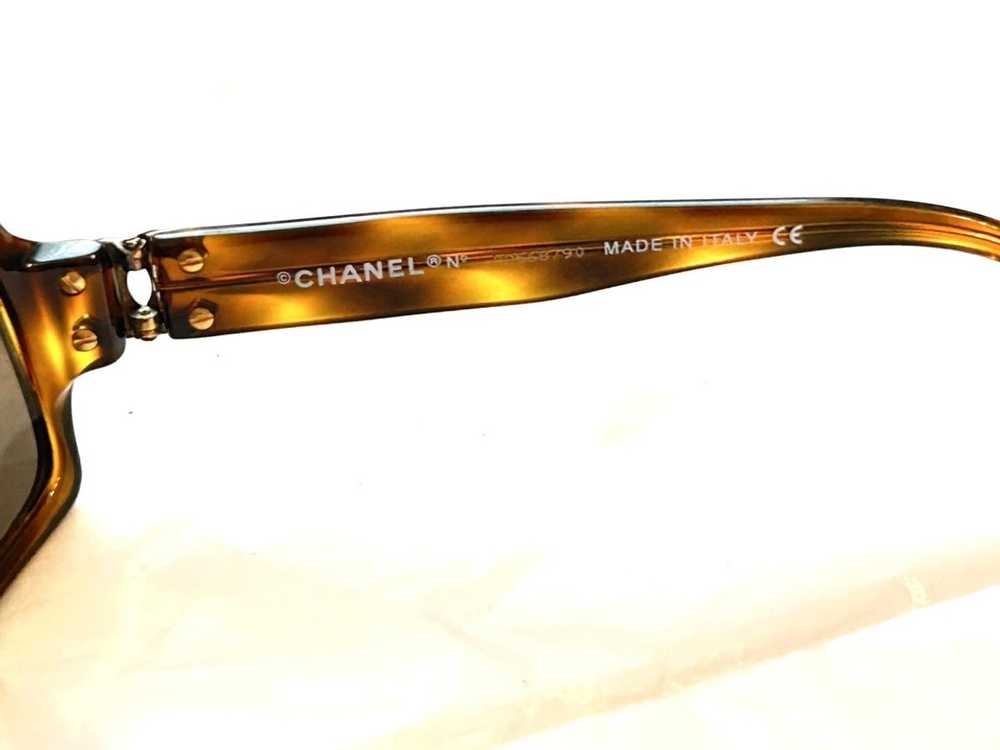 Chanel CHANEL CC Logo Sunglasses 5030 Tortoise Re… - image 7