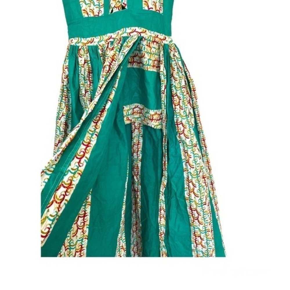 Other JAVA TRADITIONAL TRIBAL GREEN DRESS - image 2